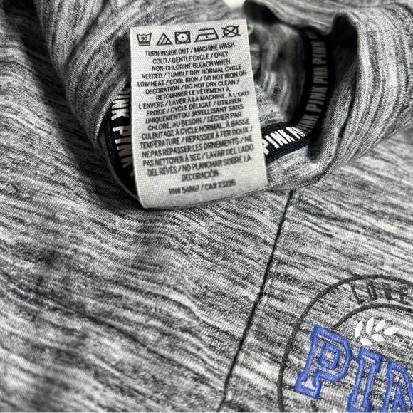 Pink VS Lightweight gray Long-Sleeve size XS - Picture 4 of 10
